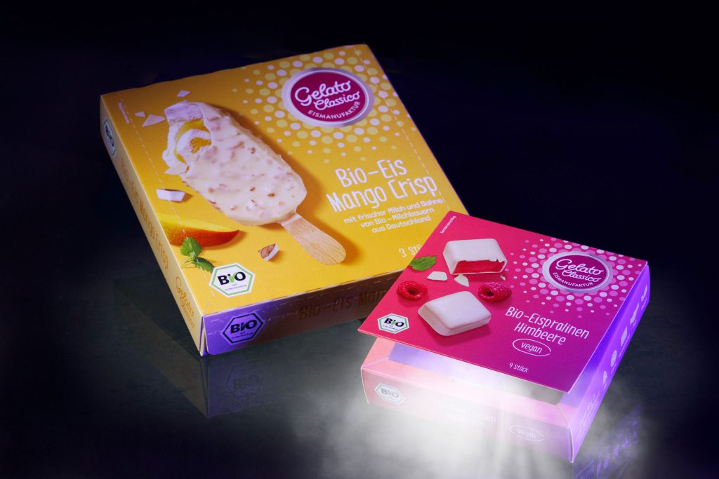 Gelato Classico Eisverpackungen