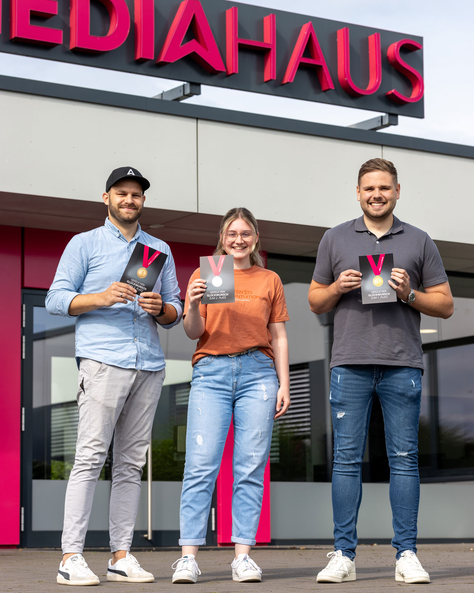 MEDIAHAUS Tippspiel-Gewinner (1,2 &3 Platz)